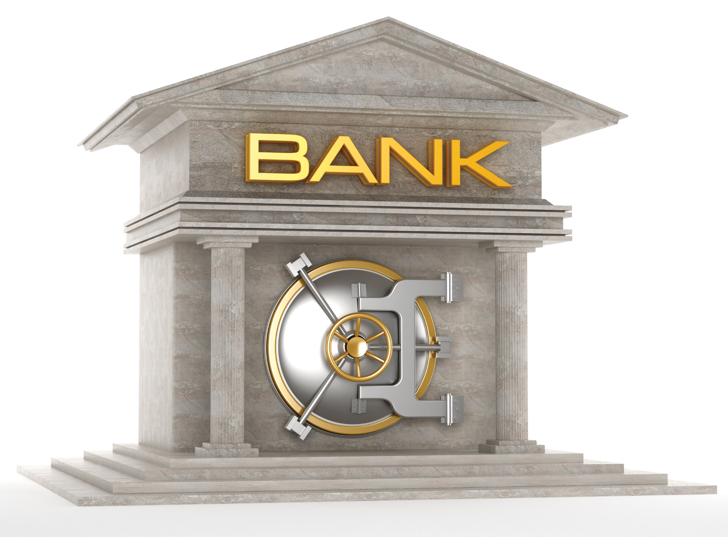 Image of Locked Bank Vault