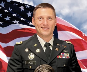 CHRIS MILUM HONORED  WITH PRESTIGIOUS GENERAL DOUGLAS MACARTHUR LEADERSHIP AWARD 