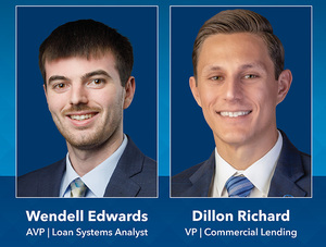 RICHARD, EDWARDS GRADUATE FROM BARRET SCHOOL OF BANKING